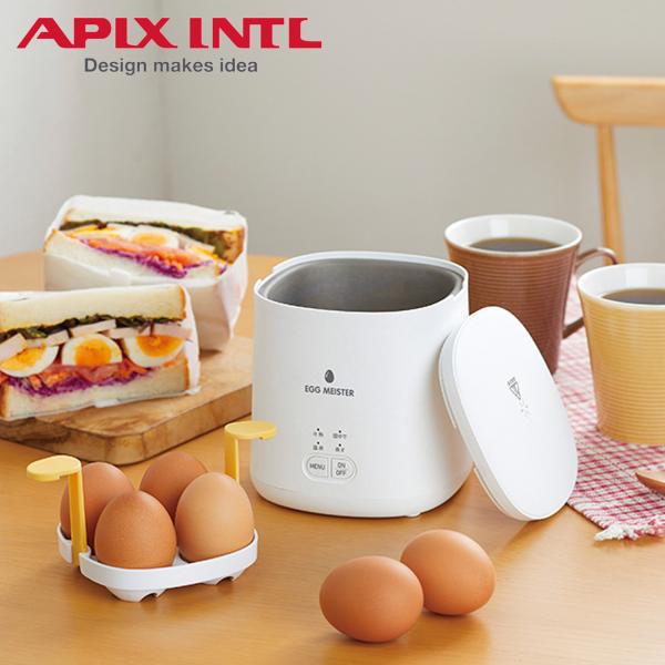 APIX INTL アピックスインターナショナル ゆで卵メーカー ゆで卵器 蒸し器 エッグスチーマー エッグマイスター 電気式 EGG MEISTER AEM-420