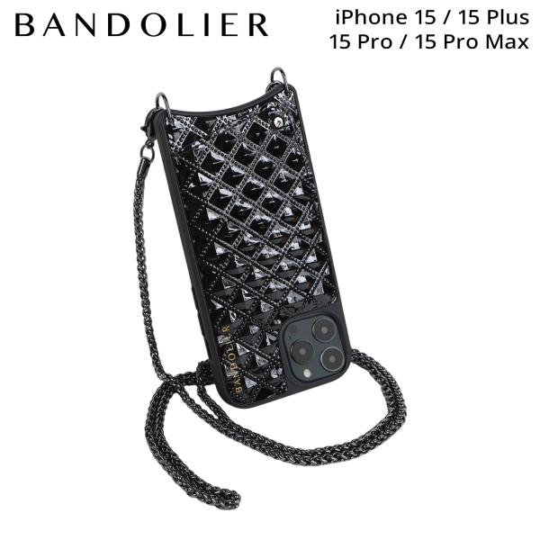 BANDOLIER iPhone 15 Pro ケース スマホショルダー sugaronlineshop_bdl-10she-15s-203
