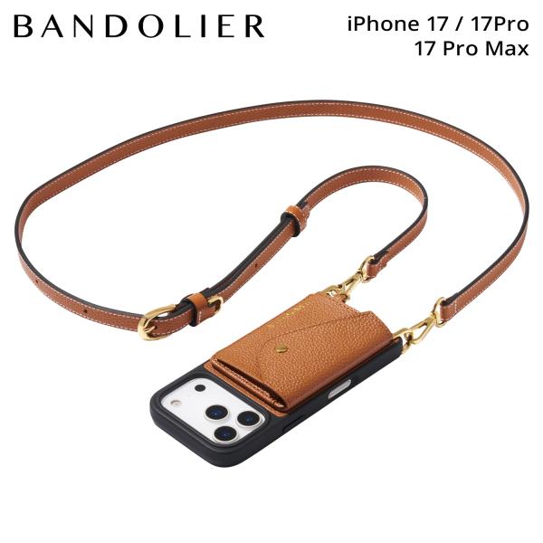バンドリヤー BANDOLIER スマホショルダー iPhone17 17Pro 17Pro Max スマホケース アイフォン レミ マグネット メンズ レディース REMI 12REM1001 爆買