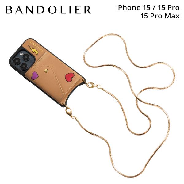 BANDOLIER GIA ジア iPhone16/15 スマホケース 送料無料/関税込 BANDOLIER バンドリヤー スマホショルダー スマホケース