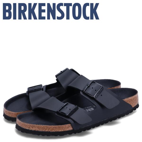 ビルケンシュトック BIRKENSTOCK アリゾナ サンダル メンズ ビルコフロー 普通幅 ARIZONA ブラック 黒 BIRKENSTOCK（ビルケンシュトック） アリゾナ サンダル メンズ 普通幅