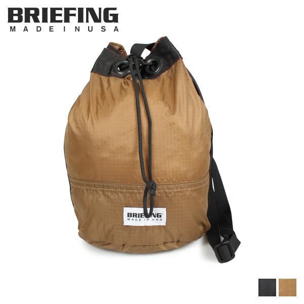 ブリーフィング BRIEFING リップストップ ドローストリング バッグ ショルダーバッグ メンズ レディース RIPSTOP DRAWSTRING BRL181201 BRIEFING（ブリーフィング） リップストップ ドローストリング
