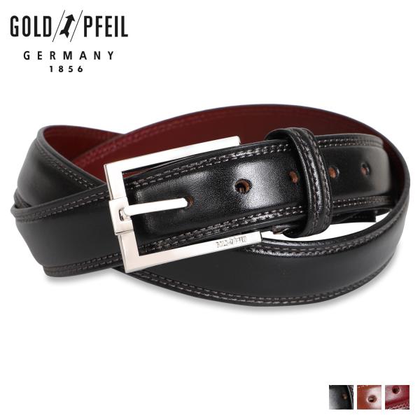 GOLD PFEIL ゴールドファイル ベルト メンズ 本革 LEATHER BELT GOLD PFEIL ゴールドファイル ベルト メンズ 本革 LEATHER BELT