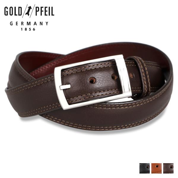 GOLD PFEIL（ゴールドファイル） GOLD ベルト PFEIL メンズ LEATHER 本
