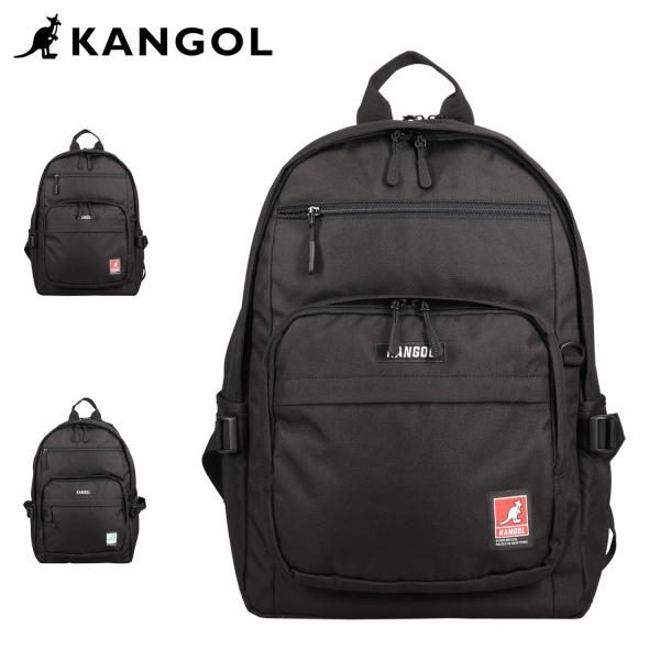 カンゴール KANGOL リュック バッグ バックパック メンズ レディース 30L A4 B4 大容量 ブラック 黒 250-1590 KANGOL（カンゴール） リュック バッグ バックパック メンズ 30L