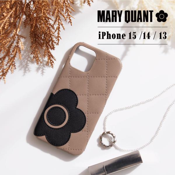 MARY QUANT iPhone 13/14/15 ケース MARY QUANT マリークヮント iPhone 15 14 13 スマホケース 携帯