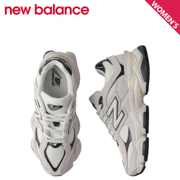 new balance ニューバランス 9060 スニーカー レディース Dワイズ ホワイト 白 U90602FD