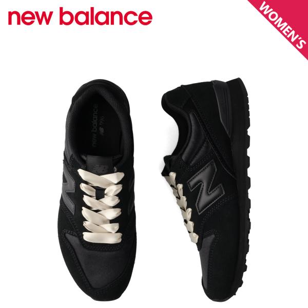 new balance ニューバランス 996 V2 スニーカー レディース Dワイズ ブラック 黒 W996739
