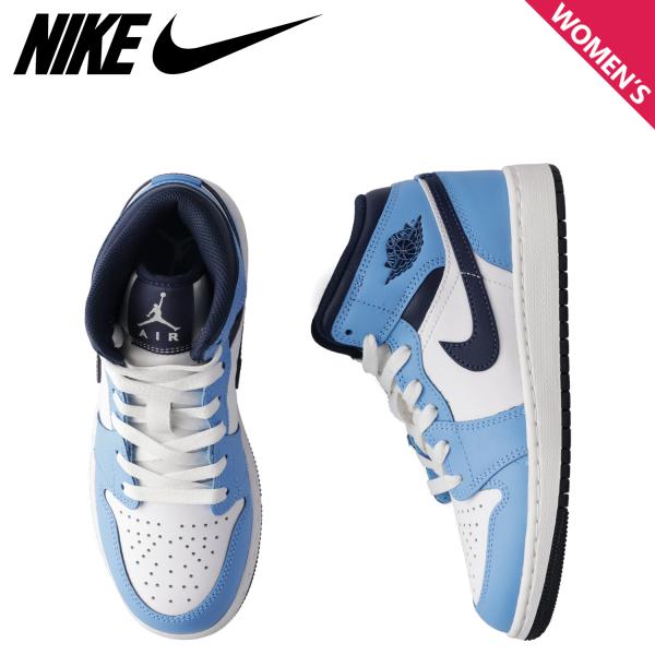NIKE（ナイキ） エアジョーダン1 MID スニーカー レディース AIR