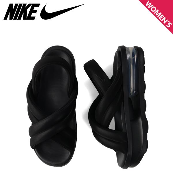 NIKE ナイキ ウィメンズ エアマックスアイラ ストラップサンダル レディース 厚底 W AIR MAX ISLA SANDAL ブラック 黒 FJ5929-003