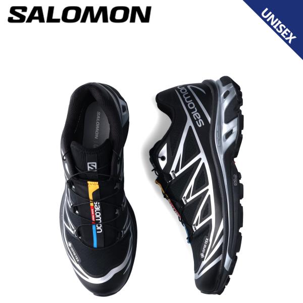 SALOMON サロモン シューズ トレッキングシューズ スニーカー ゴアテックス メンズ レディース 防水 XT-6 GTX ブラック 黒 L47450600