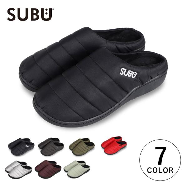 スブ SUBU サンダル スリッポン スリッパ パーマネント メンズ レディース PERMANENT ブラック グレー カーキ レッド ブラウン シルバー グリーン 黒