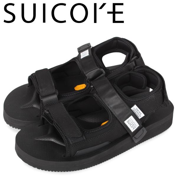 SUICOKE スイコック サンダル メンズ WAS-V ブラック 黒 OG-085V : sui 