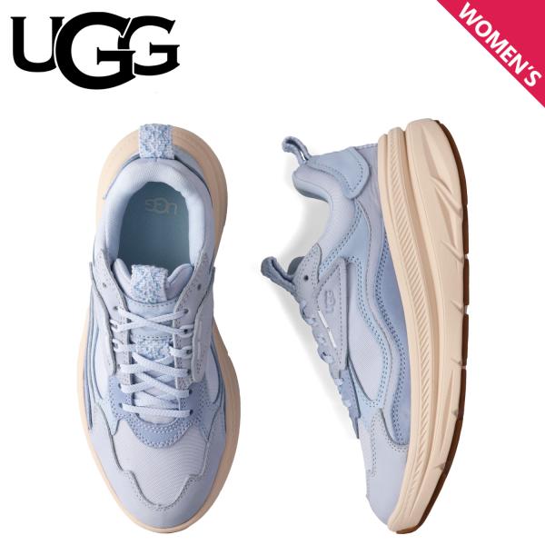 UGG（アグ） スニーカー レディース CA1 厚底 ブルーグレー MESH