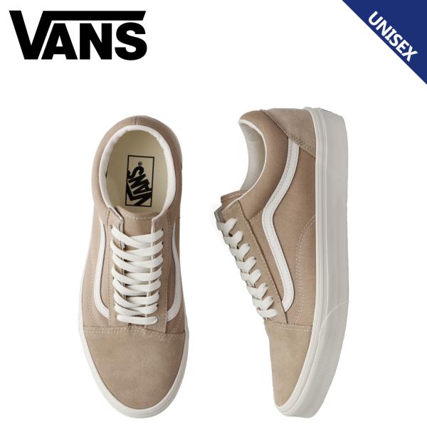 ヴァンズ VANS オールドスクール スニーカー メンズ レディース バンズ OLD SKOOL ベージュ VN000EDY4MG