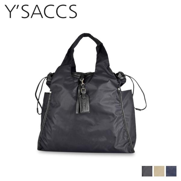 イザック Y’SACCS トートバッグ レディース 軽量 TOTE BAG ブラック グレージュ ネイビー 黒 20-023-02 母の日 sugaronlineshop_ysc-iii-20-023-02