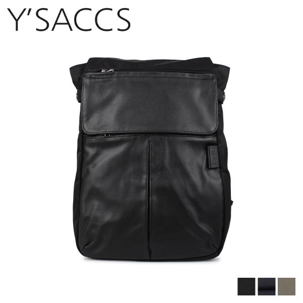 イザック Y’SACCS リュック バッグ バックパック レディース 撥水 NYLON COWHIDE RUCKSACK 2060446 母の日 sugaronlineshop_ysc-iii-2060446