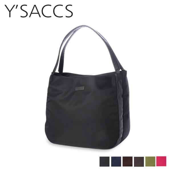 イザック Y’SACCS トートバッグ レディース Sサイズ TOTE BAG ブラック ネイビー ブラウン ワイン グリーン ピンク 黒 Y91-10-01 母の日 Y'SACCS（イザック） Y'SACCS トートバッグ レディース Lサイズ TOTE