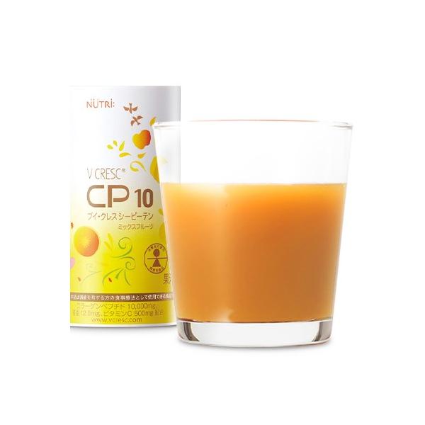 ■ブイ・クレスCP10(シーピーテン)ミックスフルーツ12種類のビタミンと鉄、亜鉛などのミネラルを配合し、積極的な栄養管理をサポートします。コラーゲンペプチド10,000mg、コエンザイムQ10を配合しています。毎日続けて飲める、さわやかな...
