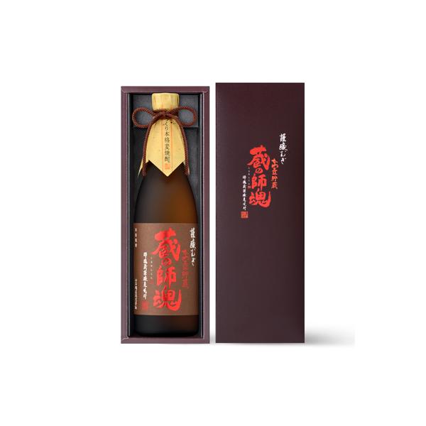 蔵の師魂 謹醸むぎ かめ壺貯蔵 720ml 小正醸造 鹿児島 本格麦焼酎 ギフト