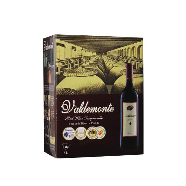 バルデモンテ 3L レッド 3000ml  （赤ワイン・スペイン）1ケース４本