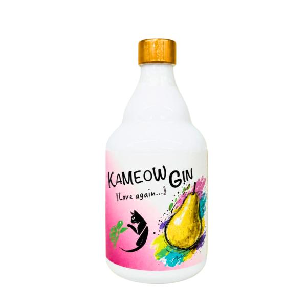 新潟亀田蒸溜所 KAMEOW GIN Love again カミャオジン ラブアゲイン 500ml 42度 クラフトジン 新潟県産ル・レクチェ 洋梨 国産ジン スピリッツ 爆買