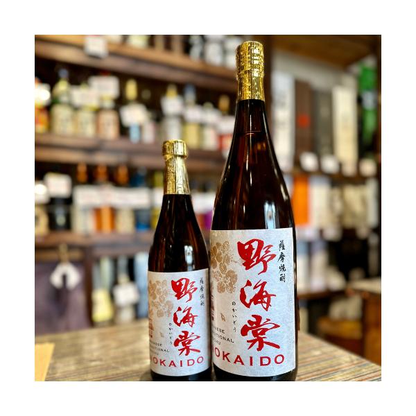 芋焼酎「野海棠」（のかいどう）赤25度【限定流通】1800ｍｌ