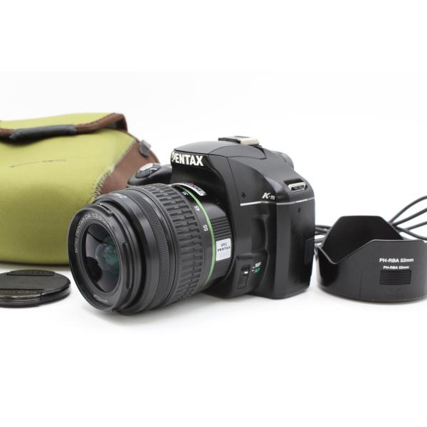 PENTAX - ＜＜別売ケース付き！！＞＞【訳アリ並品】PENTAX ペンタックス デジタル一眼レフカメラ K-m レンズキット K-mLK #LE20251091 別売ケース付き！！＞＞【訳アリ並品】PENTAX ペンタックス