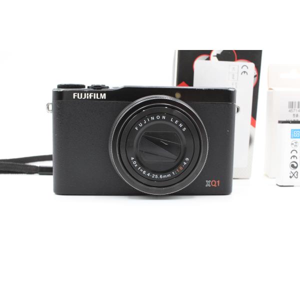 富士フイルム - ＜＜新品充電器（社外品）&amp;新品バッテリー（社外品）付き＞＞【良品】FUJIFILM 富士フイルム デジタルカメラ FX-XQ1 ブラック#LE2025157 新品充電器（社外品）&新品バッテリー（社外品）付き＞＞【良品