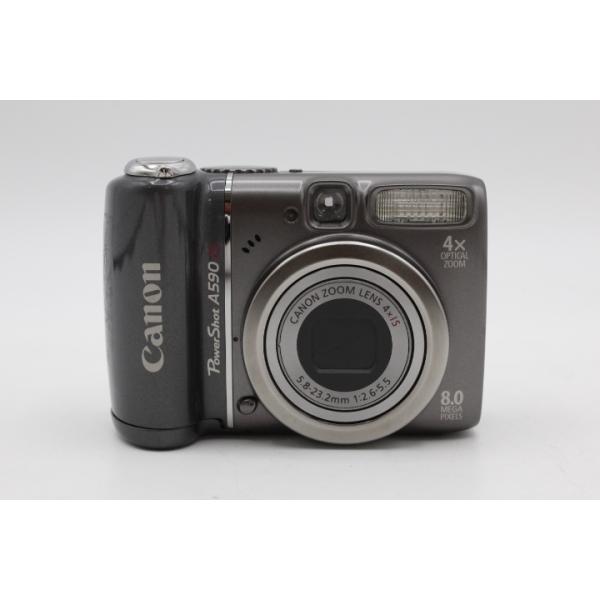 【良品】CANON キヤノン デジタルカメラ PowerShot (パワーショット) A590 IS PSA590IS #LE2025643