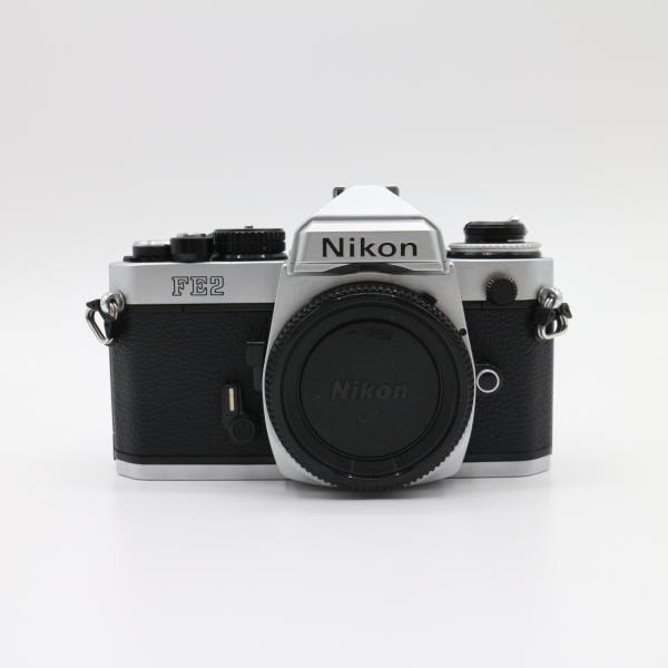 【良品】NIKON ニコン FE2 一眼レフ ボディ シルバー フィルムカメラ #LE2027336