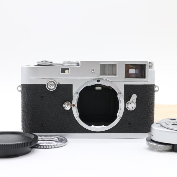 <<露出計（MERERMC）付き！！>>【良品】LEICA M2 ライカ 初期型 内ギザ Rボタン リワインド シルバー #LE2027566