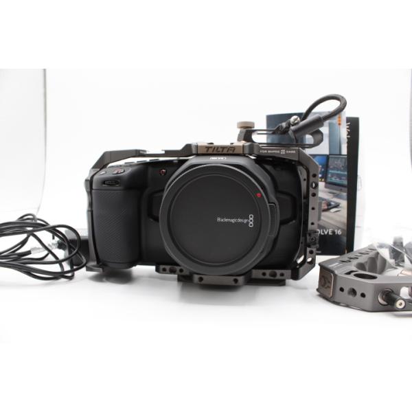 ＜＜ケージ＆ケージハンドル付き！！＞＞【美品】BLACKMAGIC DESIGN ブラックマジックデザイン Pocket Cinema 6K EFマウント #LE2027941