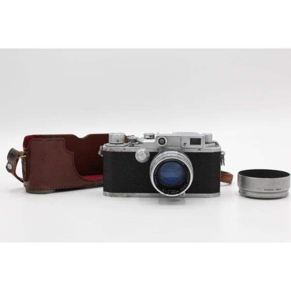 ＜＜革ケース＆レンズフード付き！！＞＞【良品】CANON キヤノン IV Sb レンジファインダーカメラ / CANON LENS 50mm F1.8 #LE2028718