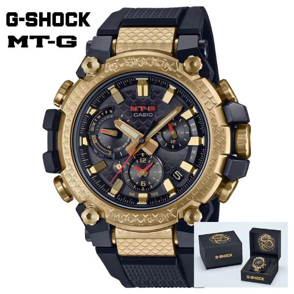 MT-G G-SHOCK MT-G「金の龍」限定モデル ソーラー電波時計 Bluetooth