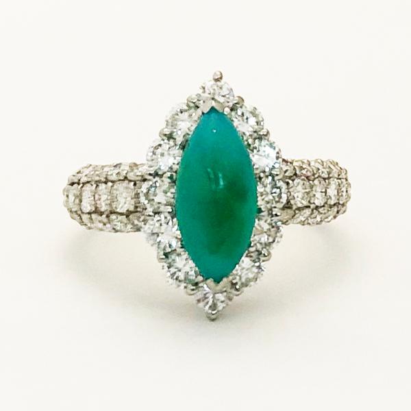 最高級品PT900オパール1.74ct ダイヤ0.13ctリング 中古】Pt900 オパール ダイヤ ファッションリング O 1.36ct D 1.74ct