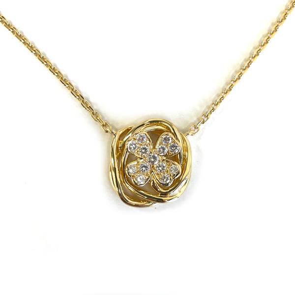 K18 ダイヤモンドトップ　CHANEL シャネル CHANEL シャネル ピンクサファイア ダイヤモンド ネックレス K18