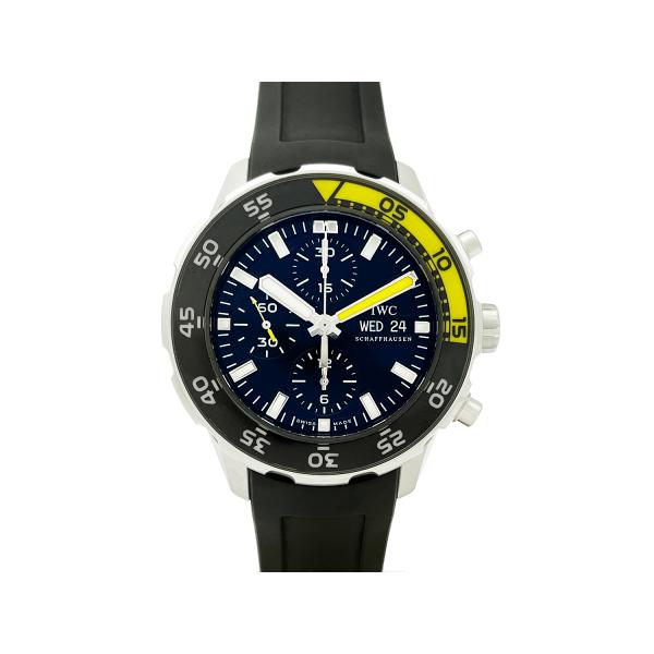 アクアタイマー IWC クロノグラフ IW376709 ブラック文字盤 自動巻