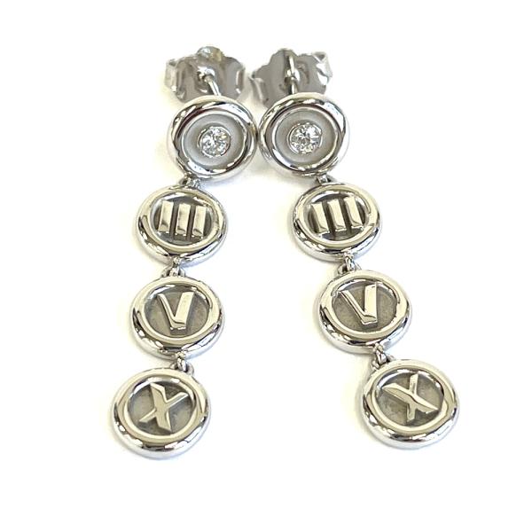 ティファニー　アトラス　ホワイトゴールドダイヤピアス TIFFANY&Co.（ティファニー） 【中古】ティファニー アトラス ダイヤ