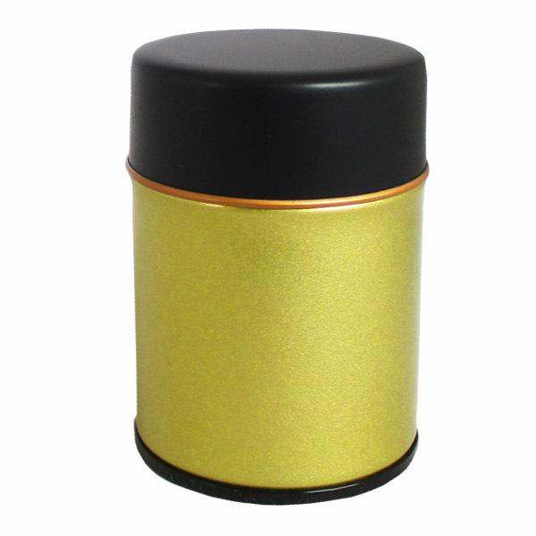 ギフト包装不可名称    茶筒内容量　40ｇ用サイズ 　φ52×H73mm 材質 　ブリキ缶（印刷缶）販売者　杉山園茶舗