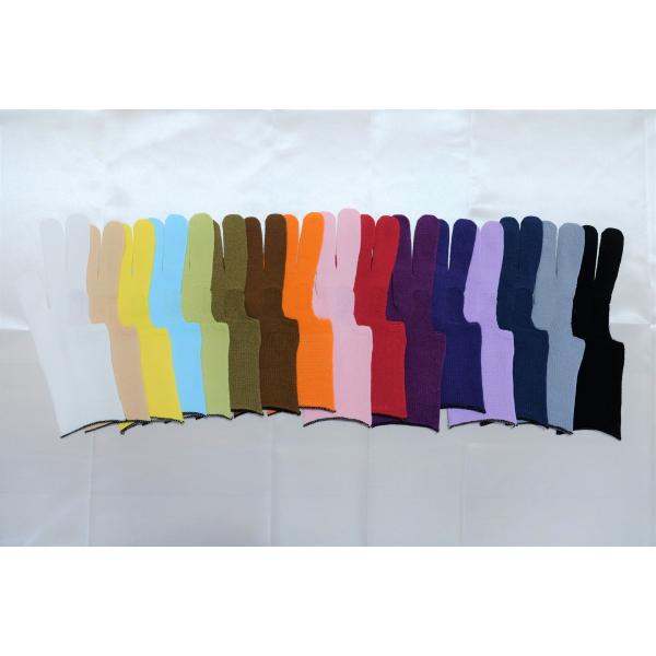 ◆こちらは三ッカケ用の販売ページです◆四ッカケ用は別のページで販売しております。伸縮性に富み、手によくフィットする下カケです。サイズは男女共用で、Ｓ・Ｍ・Ｌの３種類ございます。サイズによって、縁の色が異なります。【サイズの目安】S : 女性...