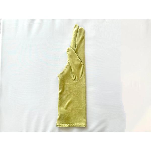 人工セーム革製の下カケです。ゆがけを挿したときに、下カケによる違和感が感じにくい肌触りとフィット感を実現しました。吸湿性が良いため、下カケ内で手がベタつくこともなく、汗をかく方にもおすすめです。また、下カケ表面に汗が透過しにくいため、ゆがけ...