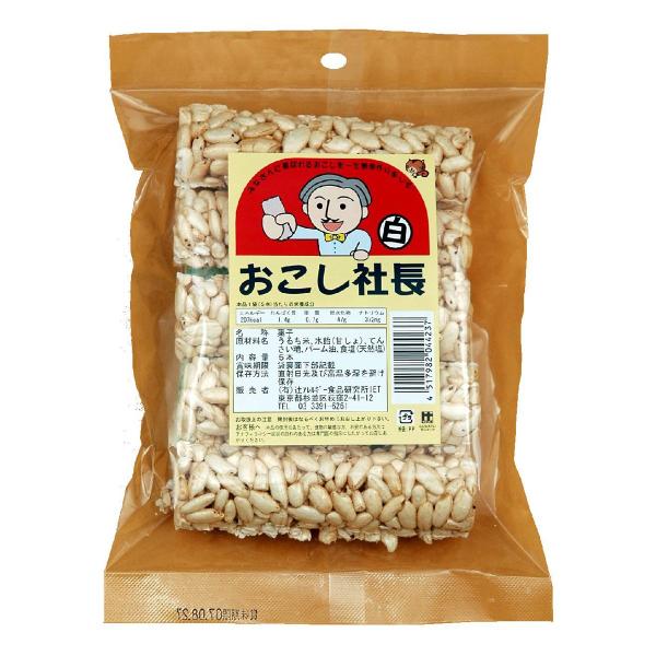 てんさい糖を使ったあっさり味のおこし。伝統的な駄菓子です。◆発売元：辻安全食品◆原材料：うるち米（国内産）、水飴（甘しょ）、砂糖、パーム油、食塩◆関連ワード　アレルギー　食物アレルギー　アレルギー対応　食品　スギヤマ　御器所　