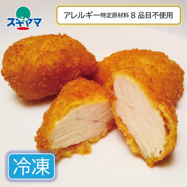 （冷凍配送商品）乳 卵 小麦など特定原材料8品目を使用しないで作った、チキンカツです。米粉パン粉を使用しています。脂身が少なく、ふっくらした食感です。凍ったまま耐熱皿に移して、ラップをせずに電子レンジで温めてお召し上がり頂けます。・発売元：...