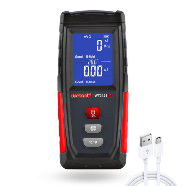 電磁波計, 電磁波測定器 EMFメーター 電磁場放射 テスター 充電式