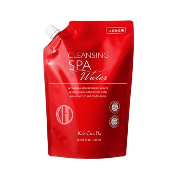 Koh Gen Do（江原道） クレンジングウォーター 詰替え 450ml : 公式