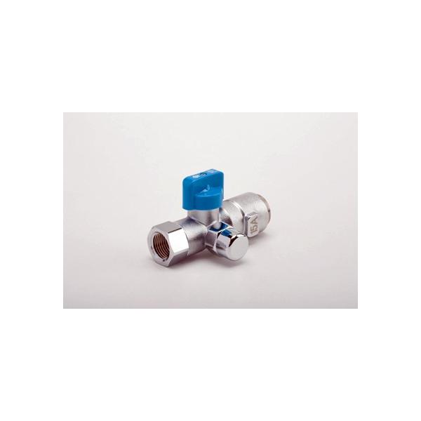 プロパン用 LPG ワンプッシュ型 機器接続 ガス栓 フレキ 可とう管