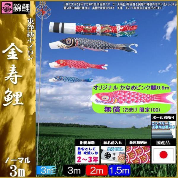 鯉のぼり吹き流し（飛龍吹き流し） Amazon | こいのぼり3色 鯉のぼり 吹き流しセット ポール 付き