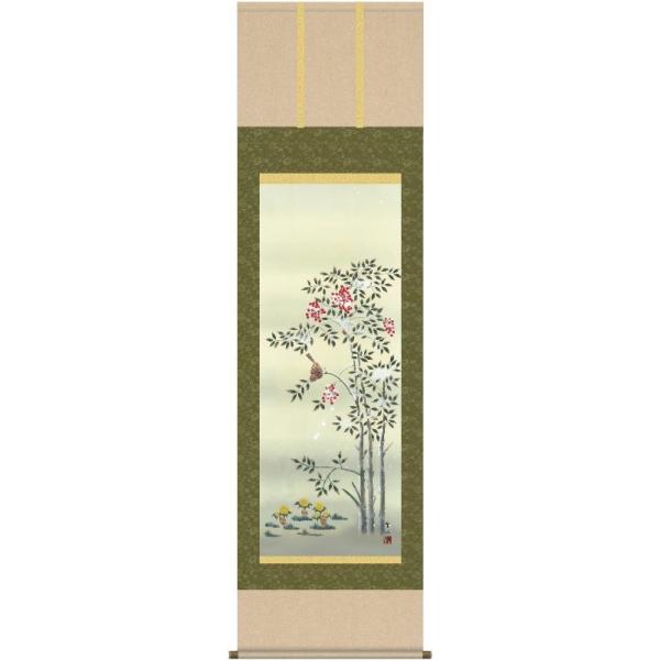 ［美品］掛軸 南天 楽天市場】南天 掛け軸の通販