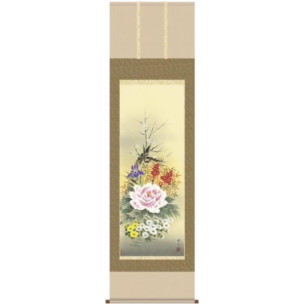 書 掛け軸 四季花鳥」の人気商品一覧 | 安い商品を通販サイト